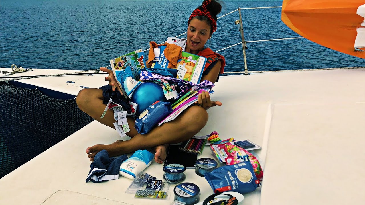 How to prepare the boat for an offshore passage [provisioning for trade in Pacific islands]