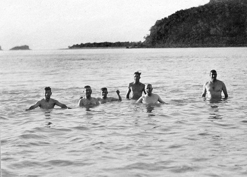 Morning Dip, Brampton Island, c 1931