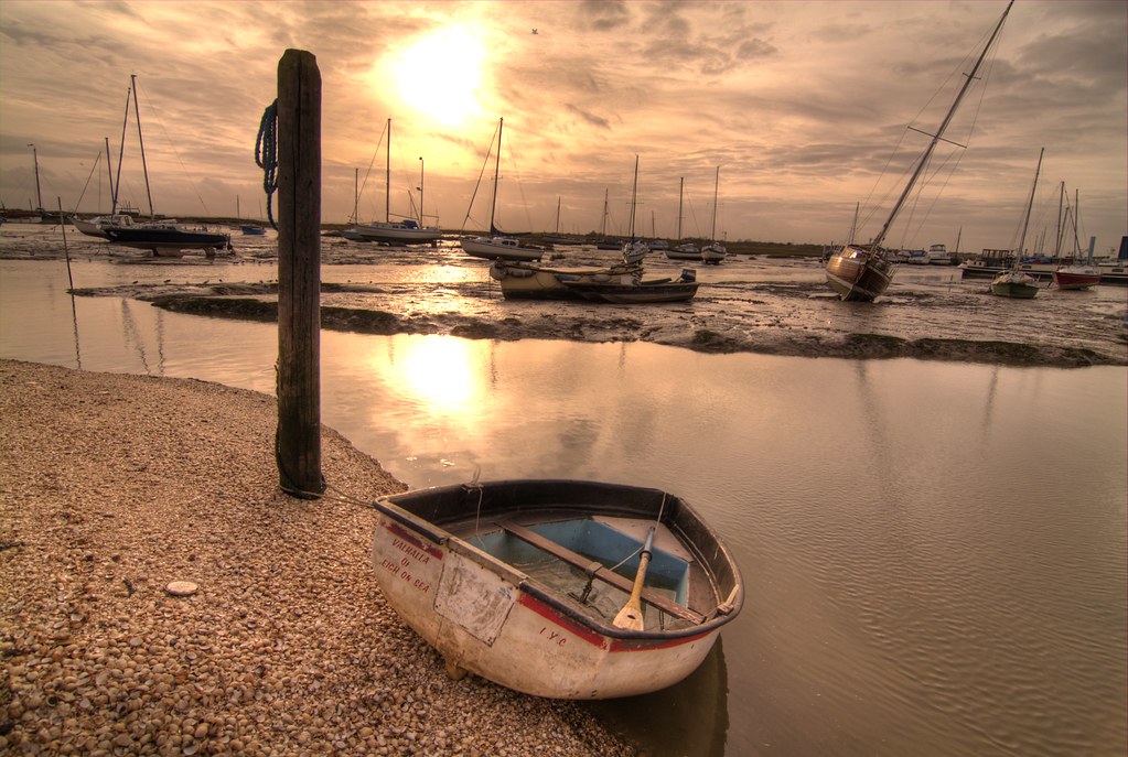Yacht tender, Leigh on sea.