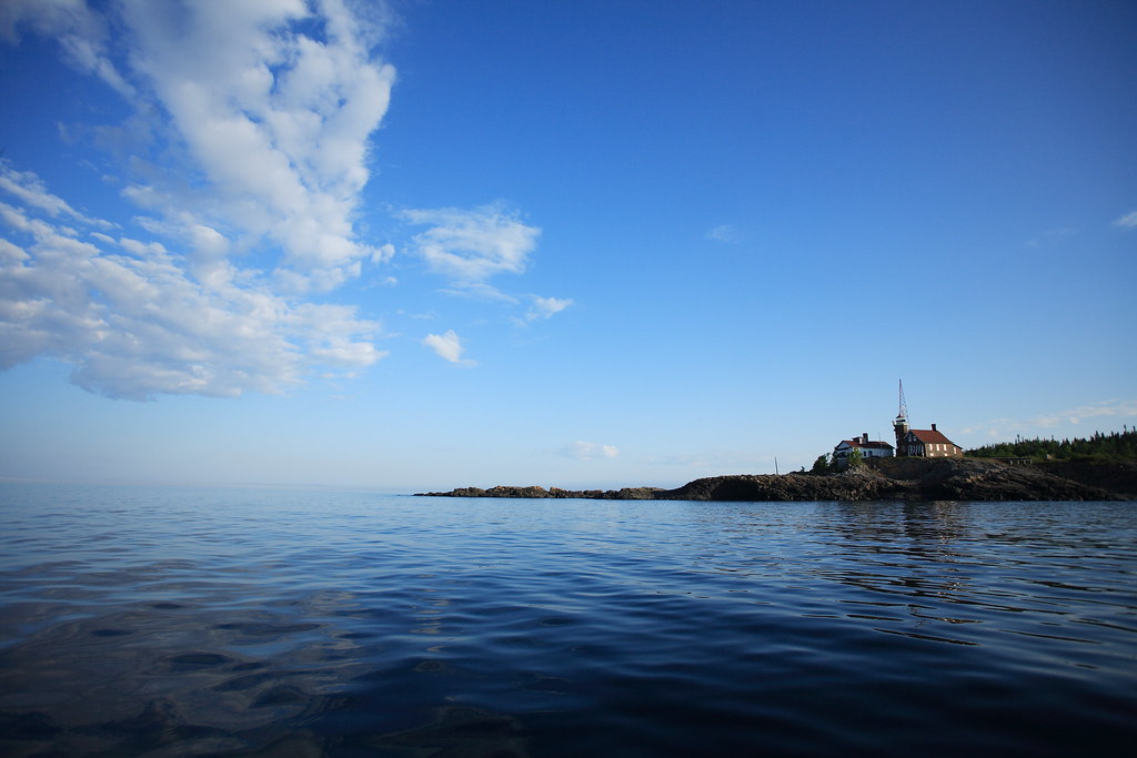 Passage Island Lighthouse at Isle Royale National Park