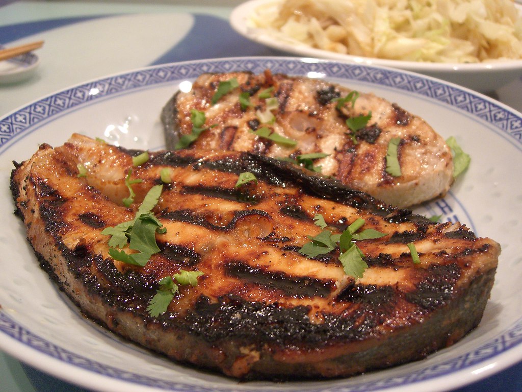 Miso-marinated Grilled Kingfish