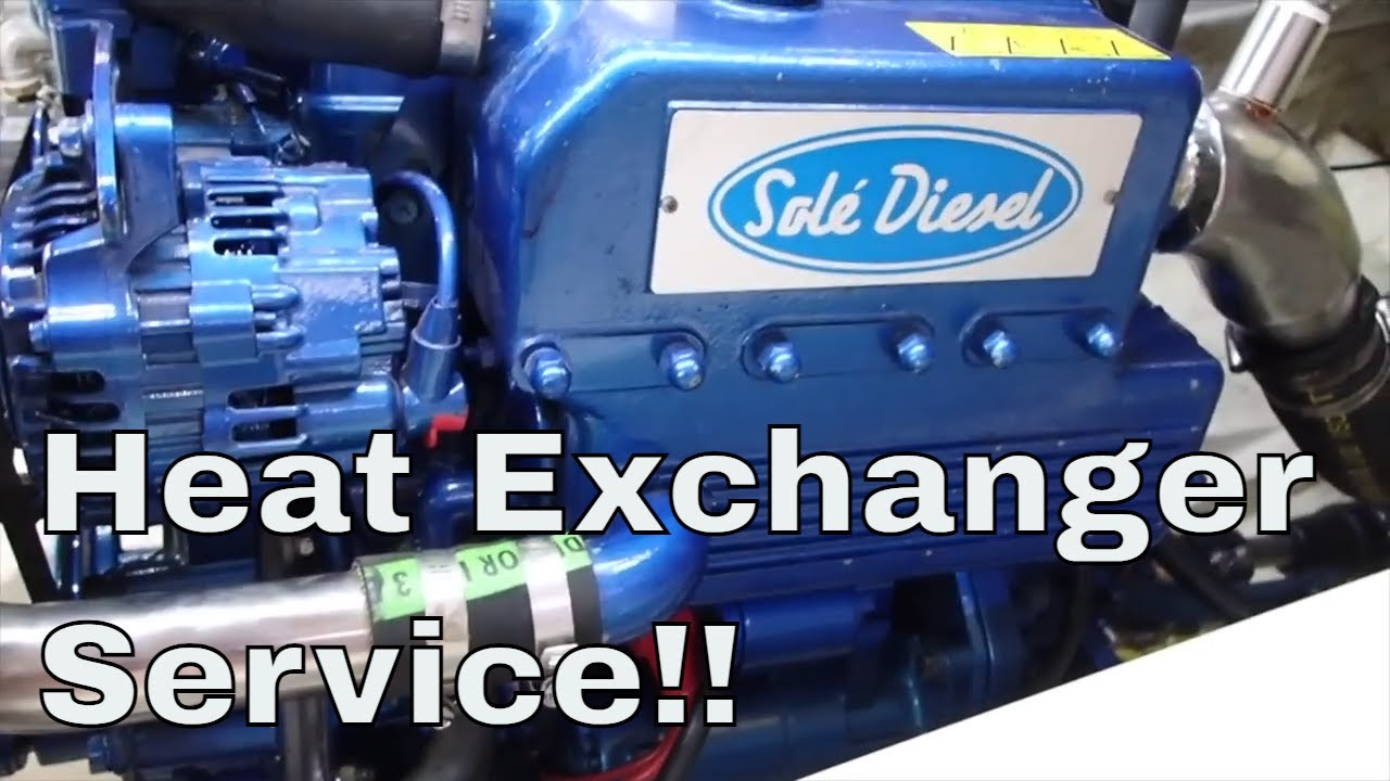 How to service a heat exchanger on a small yacht | Episode 32